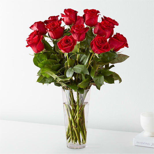 Long Stem Red Rose Bouquet – Tri-city Florist, Vista CA
