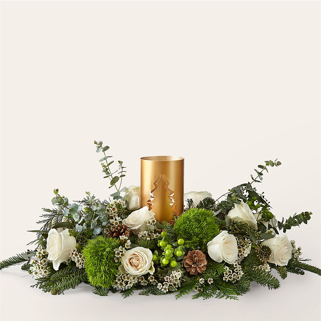 Chestnuts Roasting Centerpiece – Tri-city Florist, Vista CA