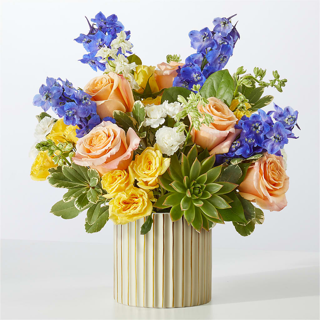 Cobalt Reverie Bouquet – Tri-city Florist, Vista CA