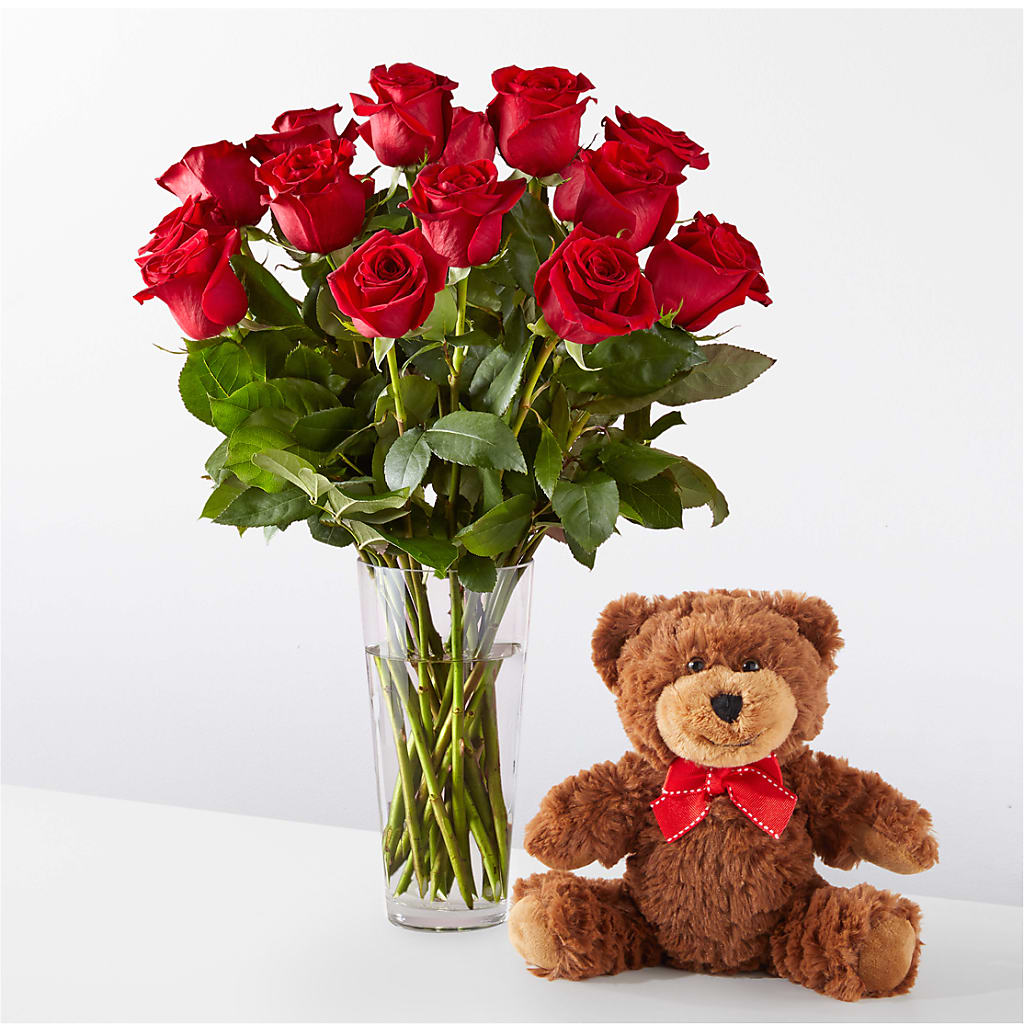 Romantic Long Stem Red Rose Bouquet Bundles – Tri-city Florist, Vista CA