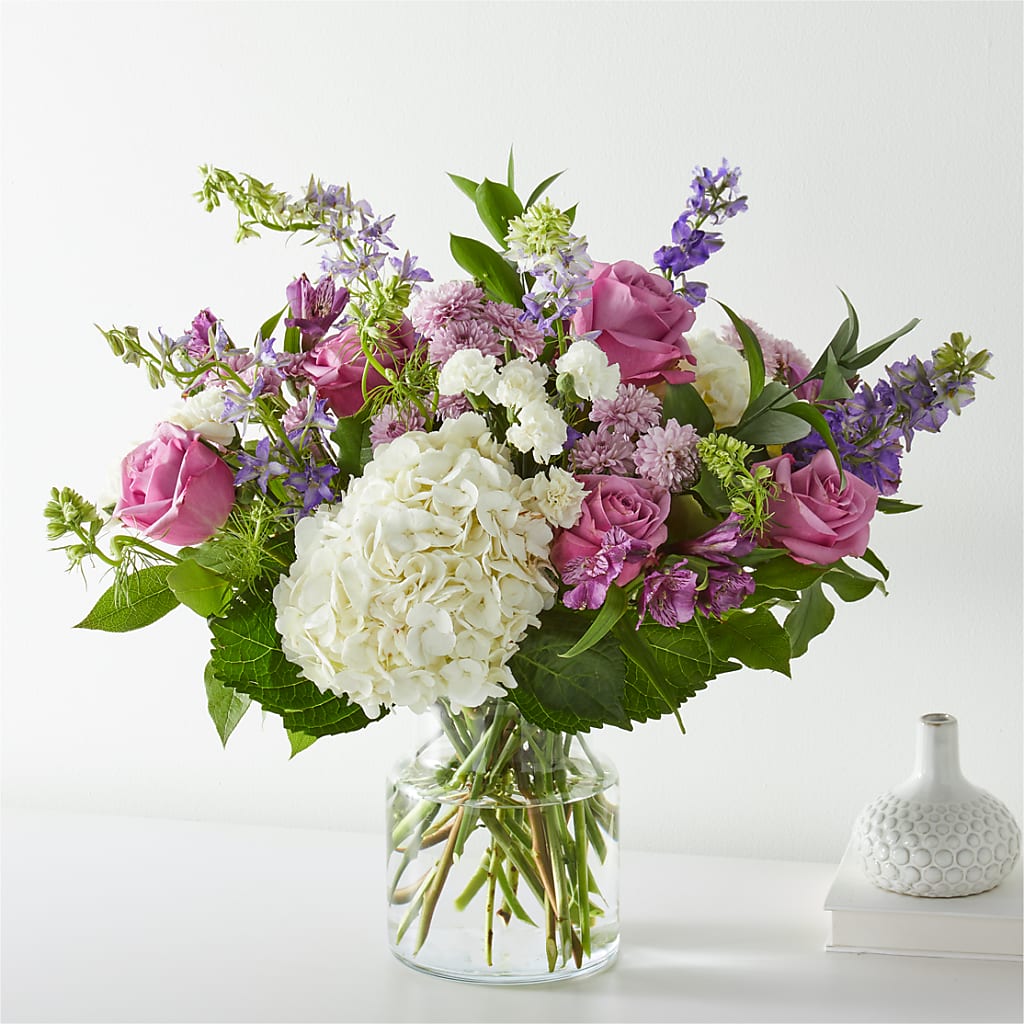 Violet Caress Bouquet – Tri-city Florist, Vista CA