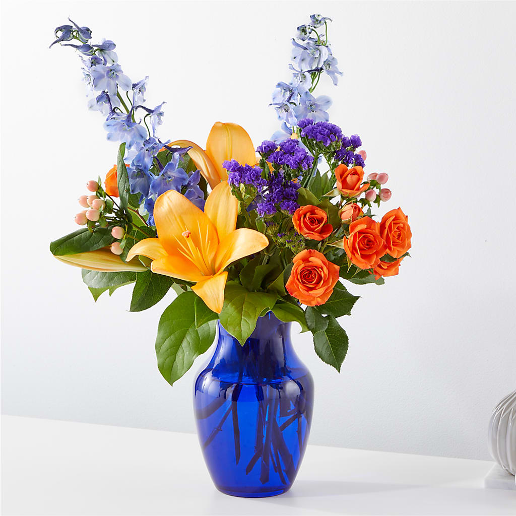 Radiant Citrus Bouquet – Tri-city Florist, Vista CA