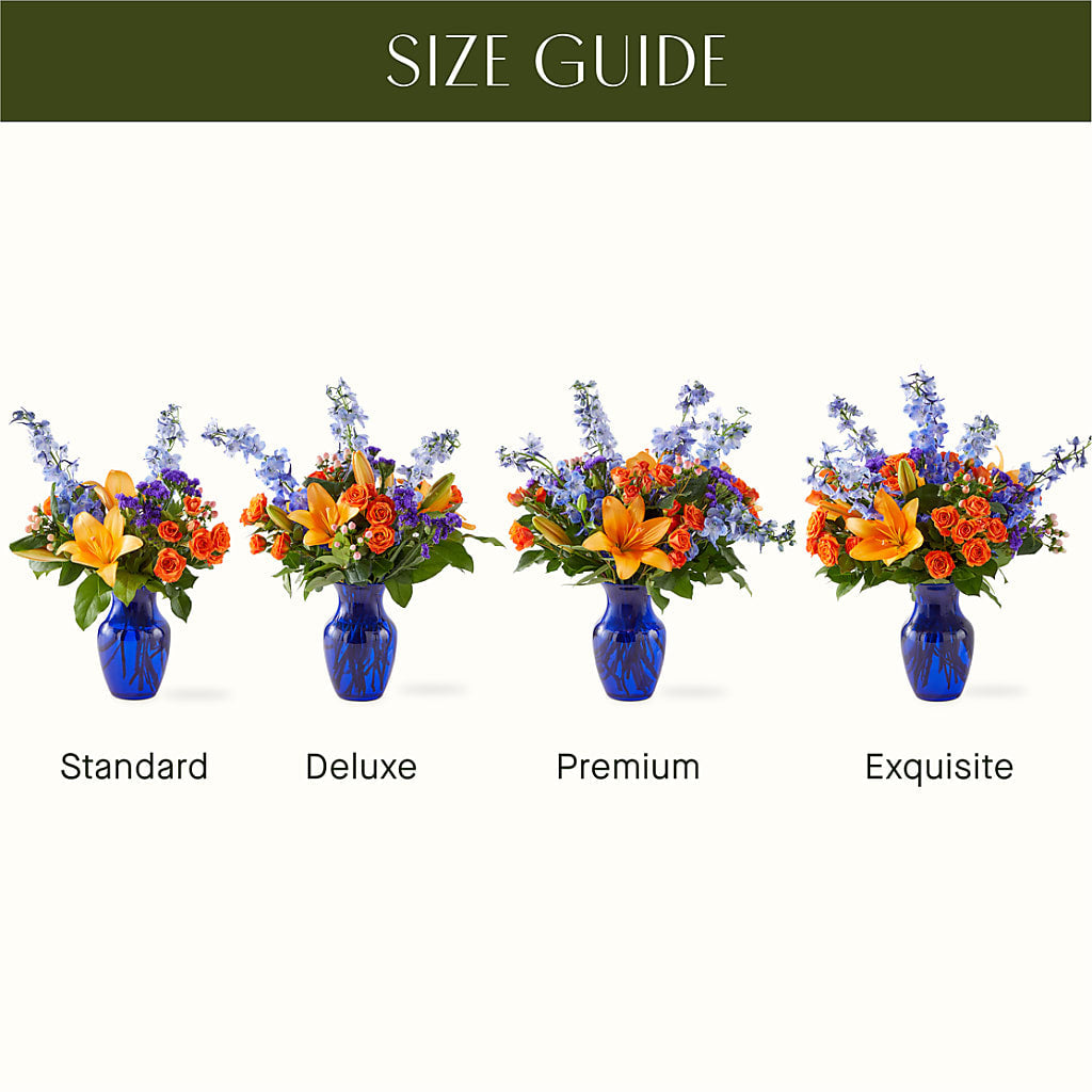 Radiant Citrus Bouquet – Tri-city Florist, Vista CA