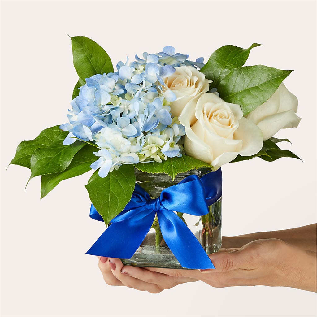 Sky Blue Delight Bouquet – Tri-city Florist, Vista CA