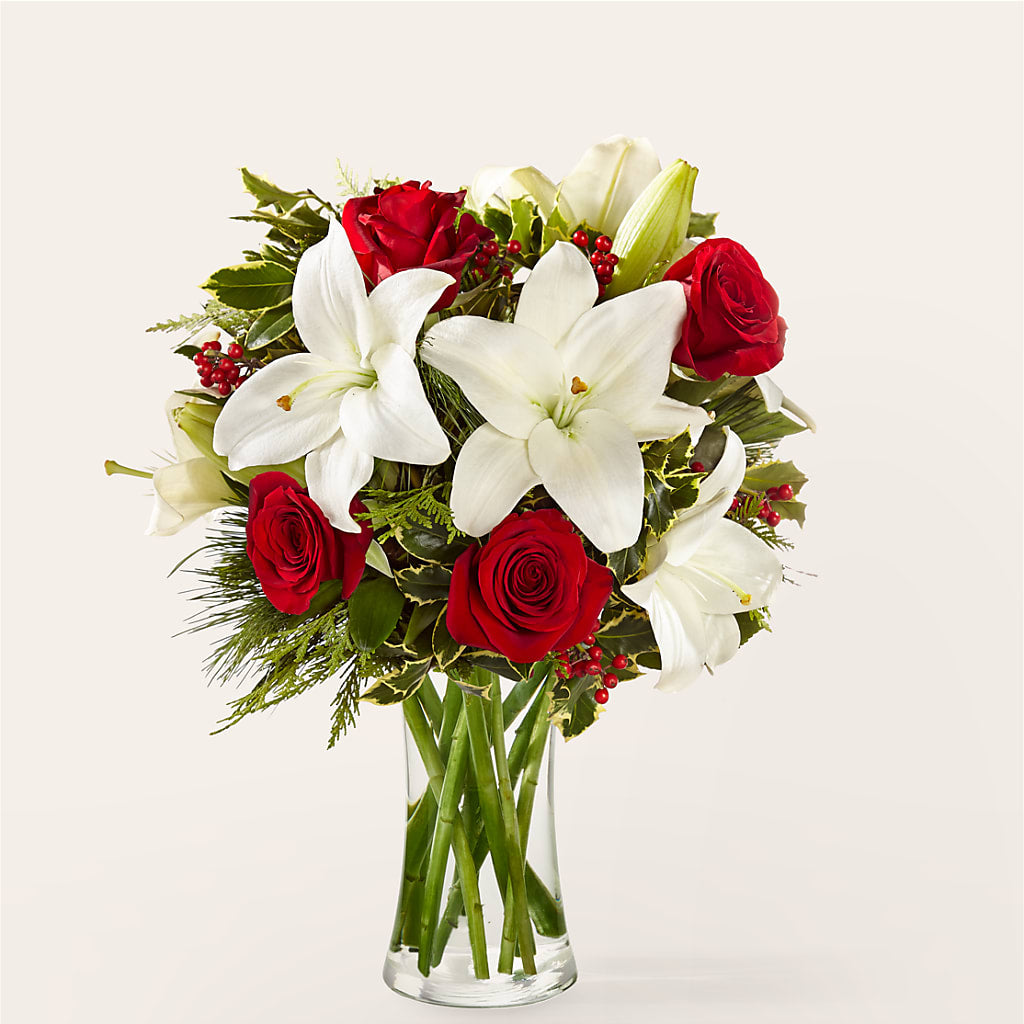 Sparkling Snowflakes Bouquet – Tri-city Florist, Vista CA
