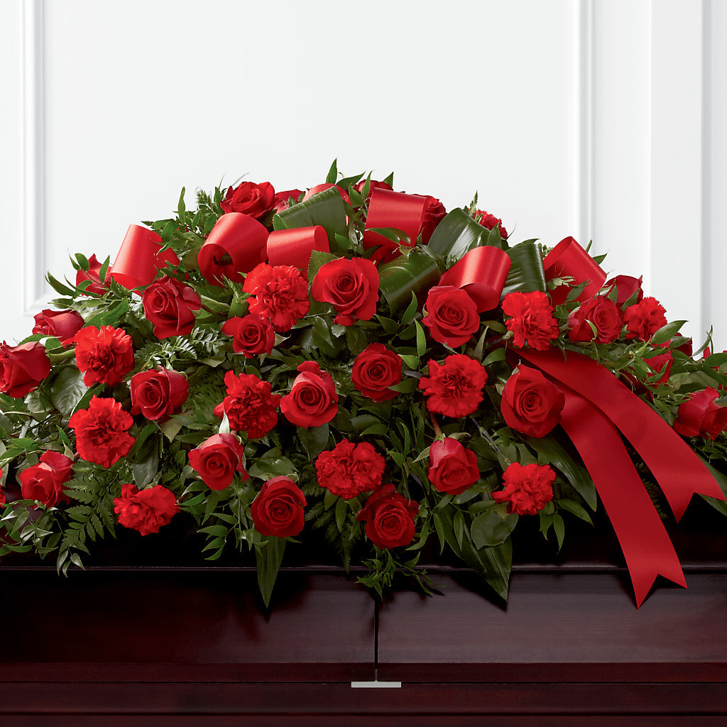 Tribute of Life Casket Spray – Tri-city Florist, Vista CA