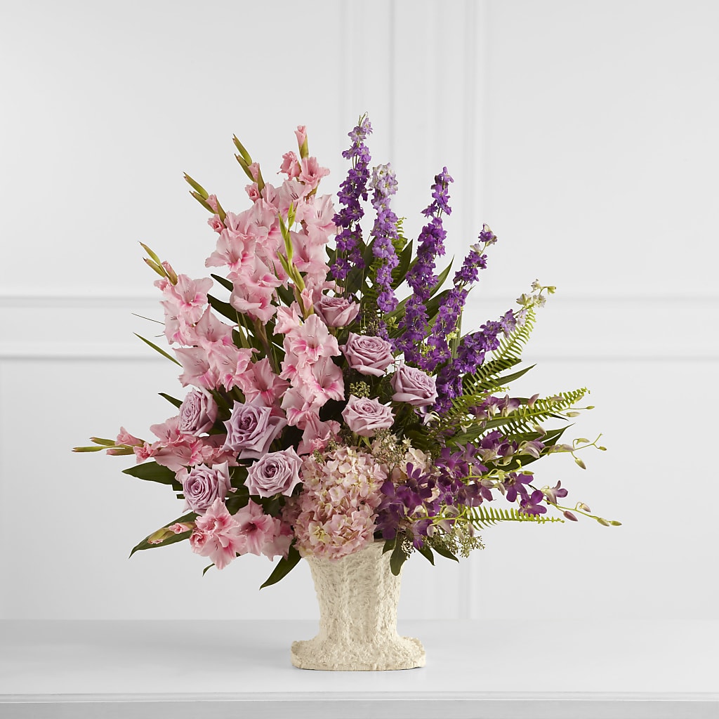 Flowing Garden Arrangement – Tri-city Florist, Vista CA