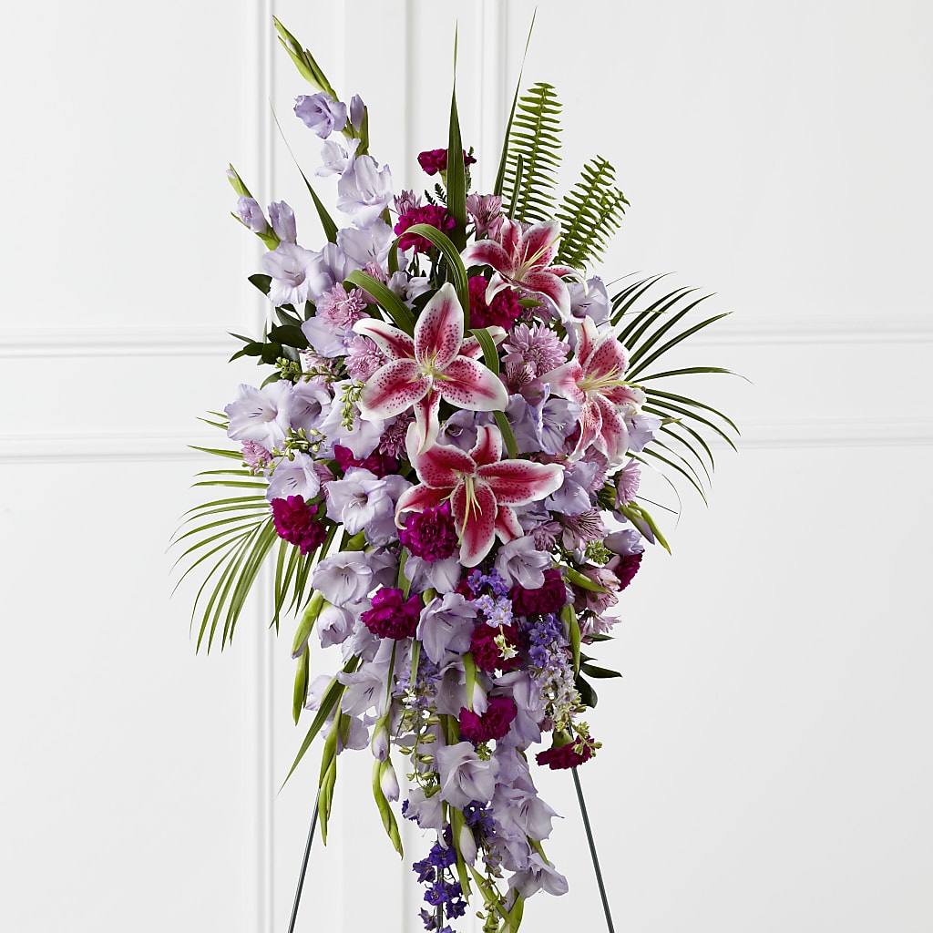 Tender Touch Standing Spray – Tri-city Florist, Vista CA