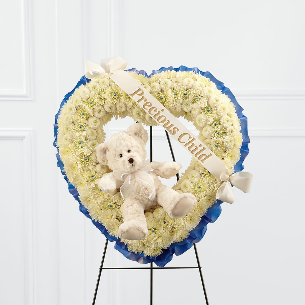 Precious Child Standing Heart – Tri-city Florist, Vista CA