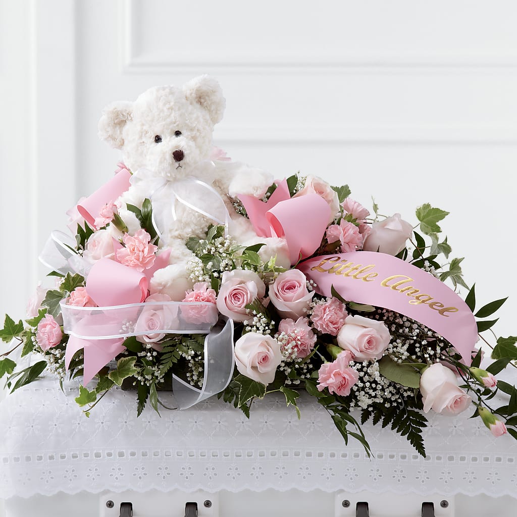 Touch of Sympathy Casket Spray – Tri-city Florist, Vista CA
