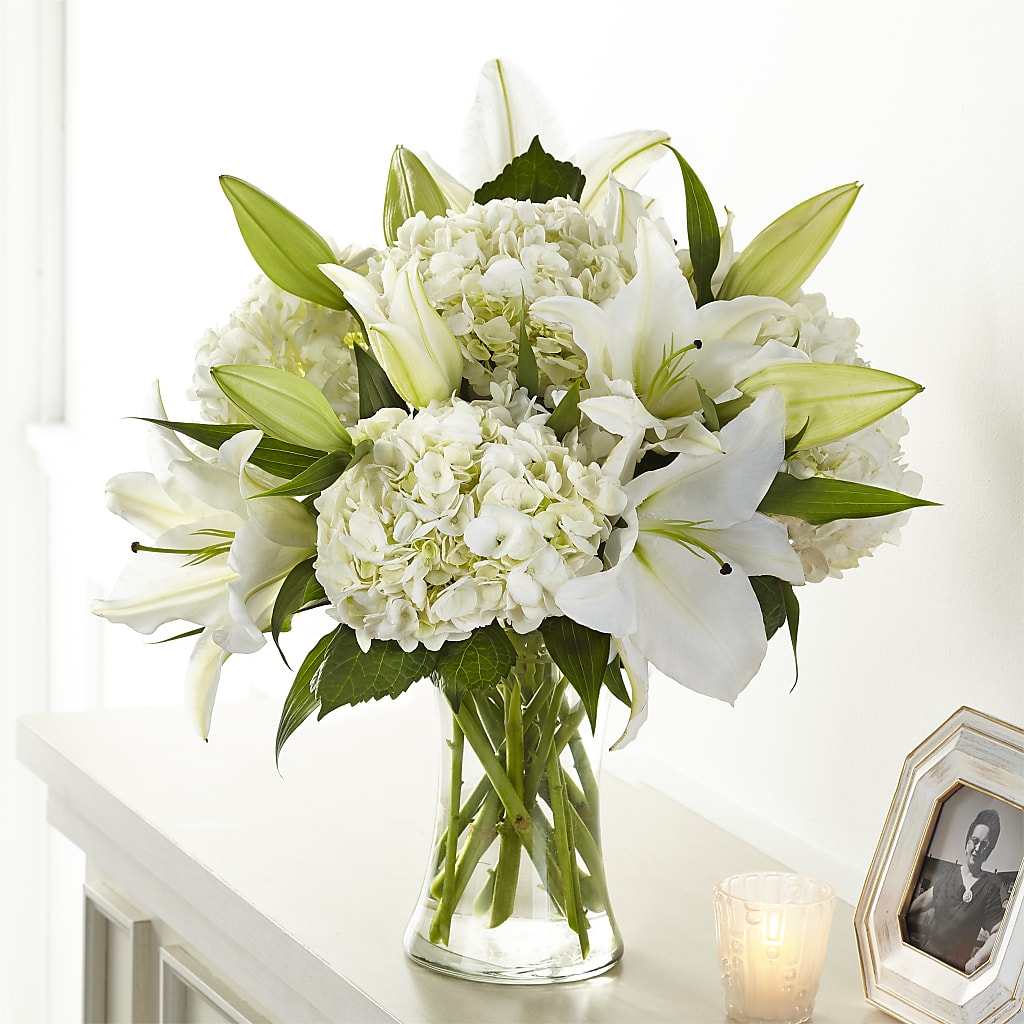 Compassionate Lily Bouquet – Tri-city Florist, Vista CA