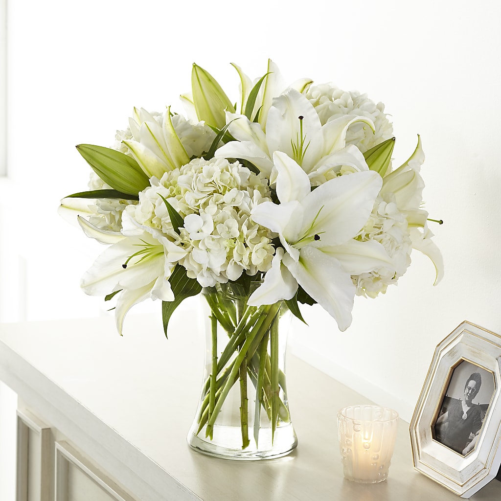 Compassionate Lily Bouquet – Tri-city Florist, Vista CA