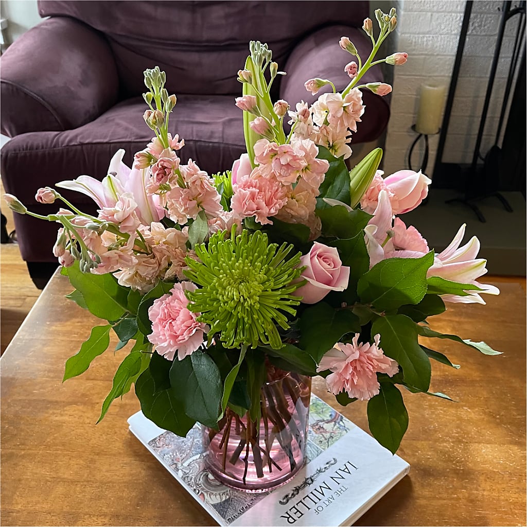 Pretty in Pink Bouquet – Tri-city Florist, Vista CA