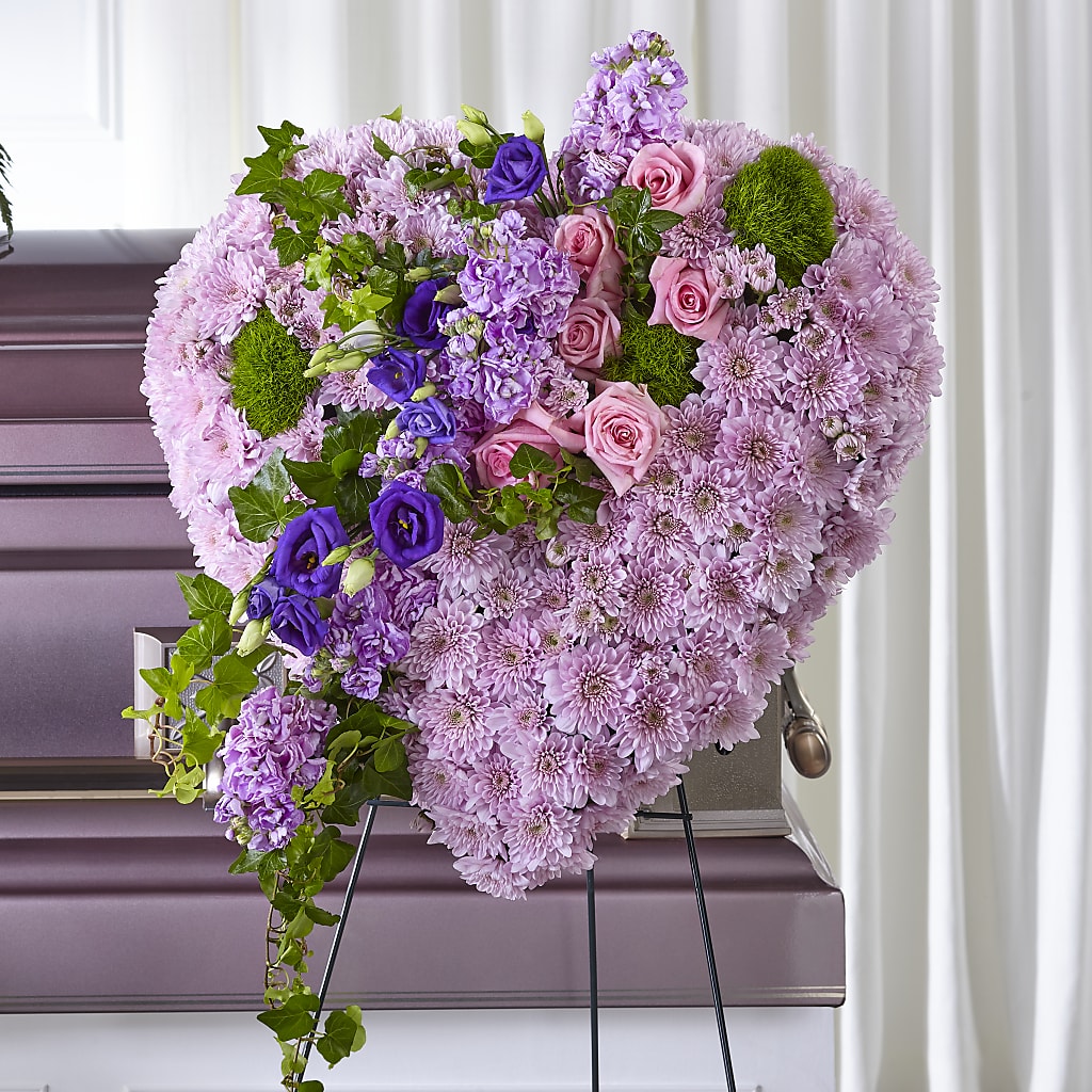 Treasured Love Standing Heart – Tri-city Florist, Vista CA