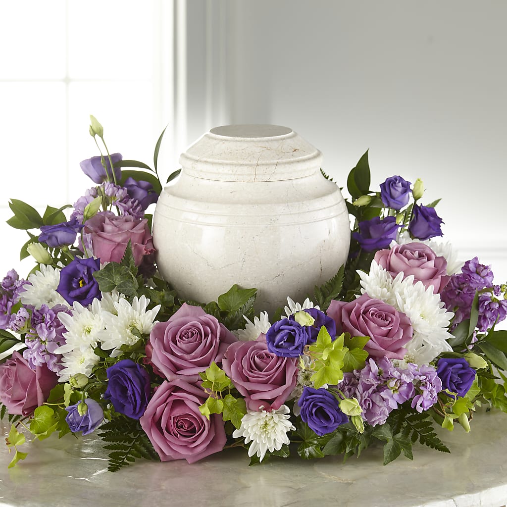 Blooming Sympathy Cremation Adornment – Tri-city Florist, Vista CA