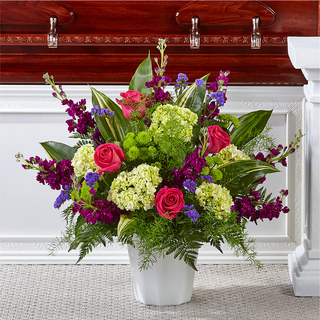 Beautiful Horizons Floor Basket – Tri-city Florist, Vista CA