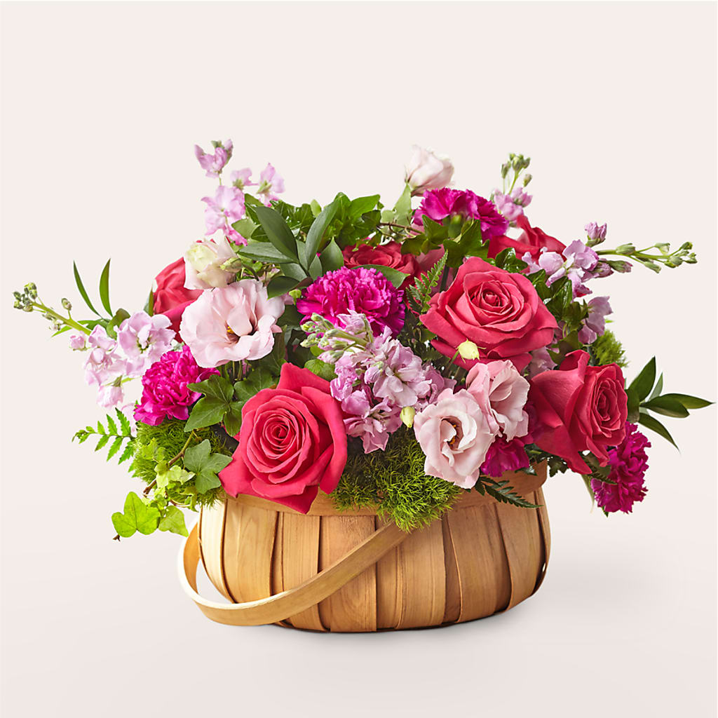 Radiance in Bloom Basket – Tri-city Florist, Vista CA