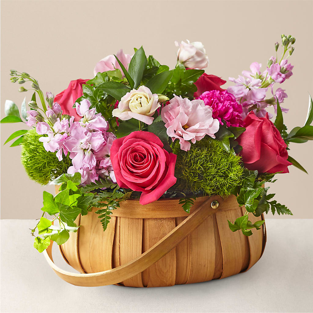 Radiance in Bloom Basket – Tri-city Florist, Vista CA