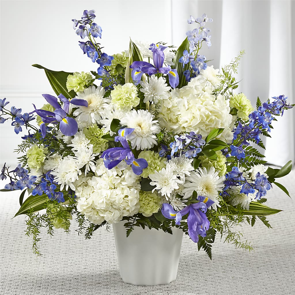 Soft Serenity Floor Basket – Tri-city Florist, Vista CA
