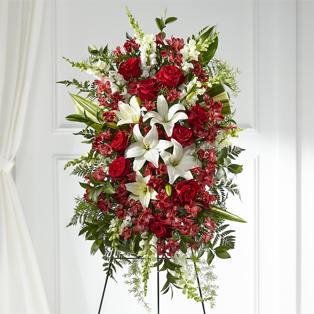 Everlasting Memory Standing Spray – Tri-city Florist, Vista CA