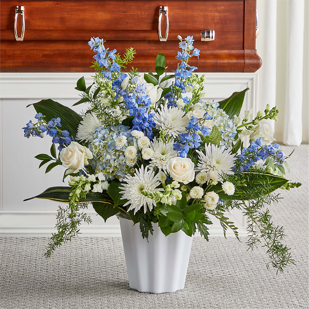 Everlasting Memories Floor Basket – Tri-city Florist, Vista CA