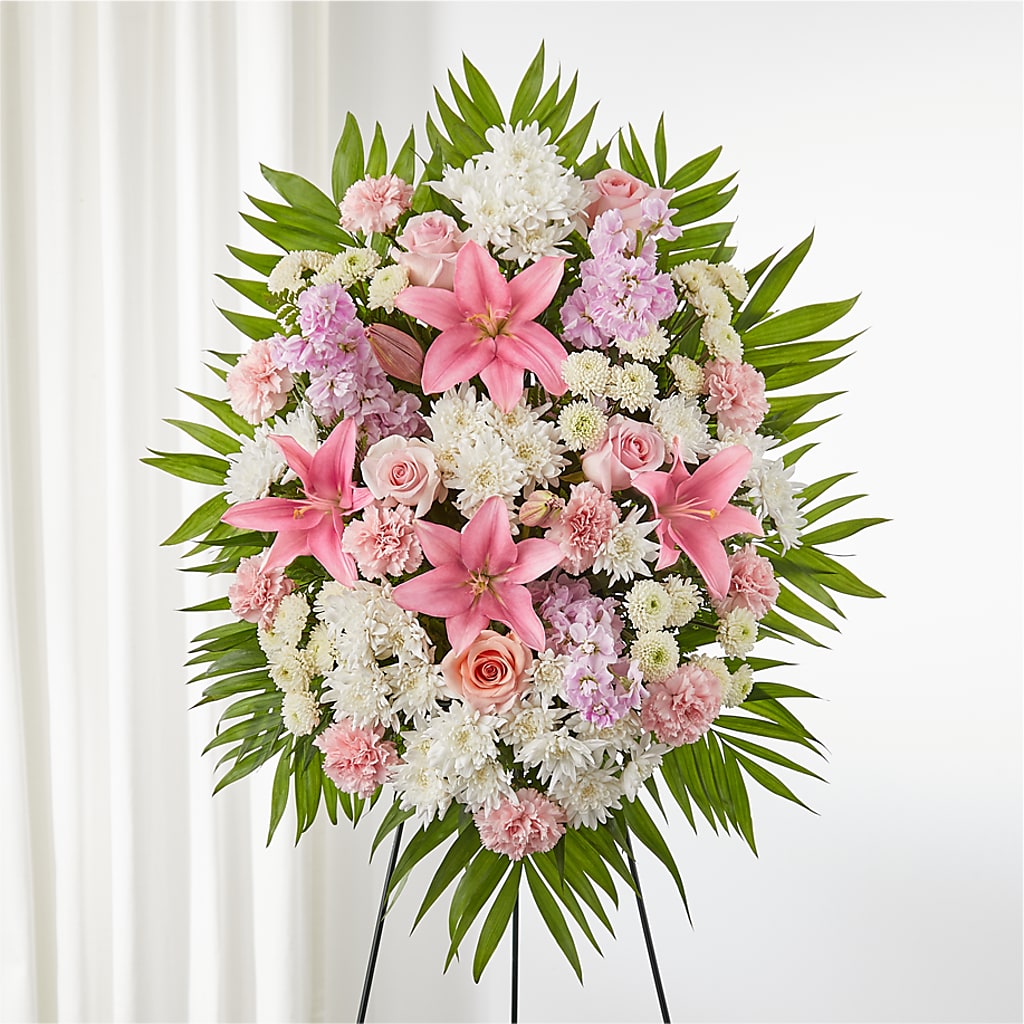 Offering Solace Standing Spray – Tri-city Florist, Vista CA