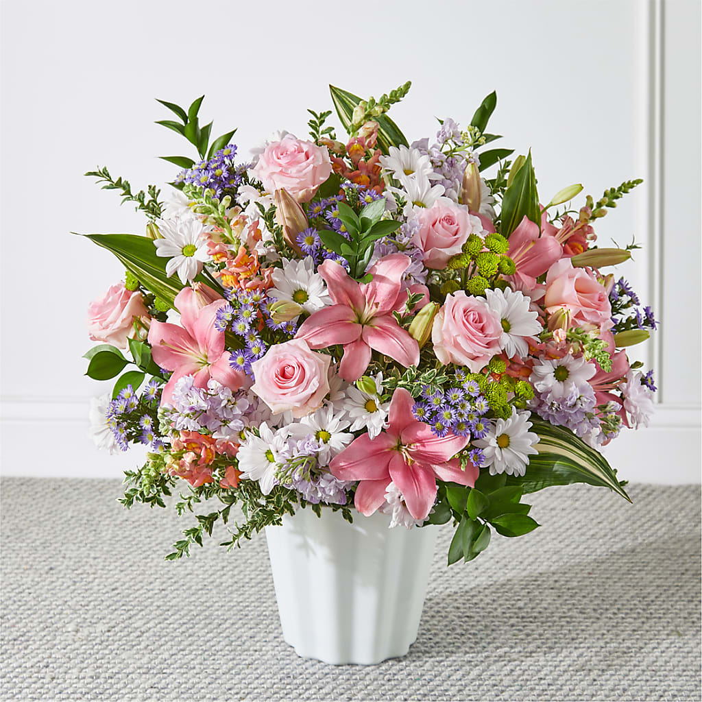 Abundant Compassion Floor Basket – Tri-city Florist, Vista CA