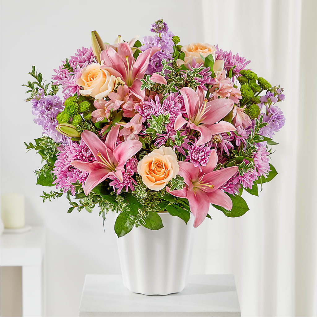 Supportive Embrace Tabletop Basket – Tri-city Florist, Vista CA