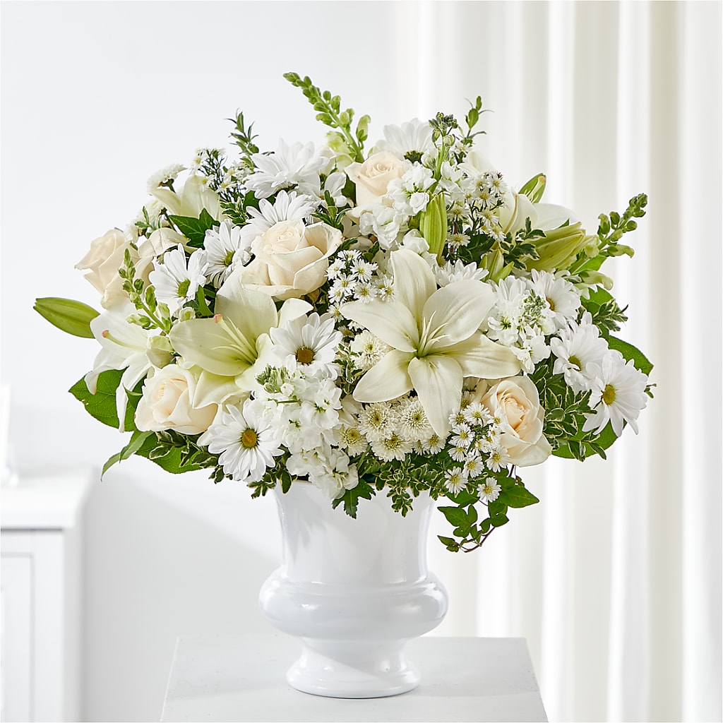 Uplifting Urn Arrangement – Tri-city Florist, Vista CA