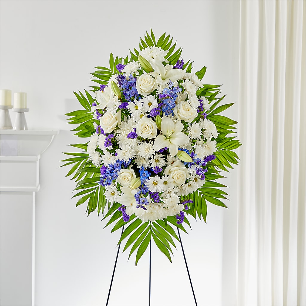 At Rest Standing Spray – Tri-city Florist, Vista CA