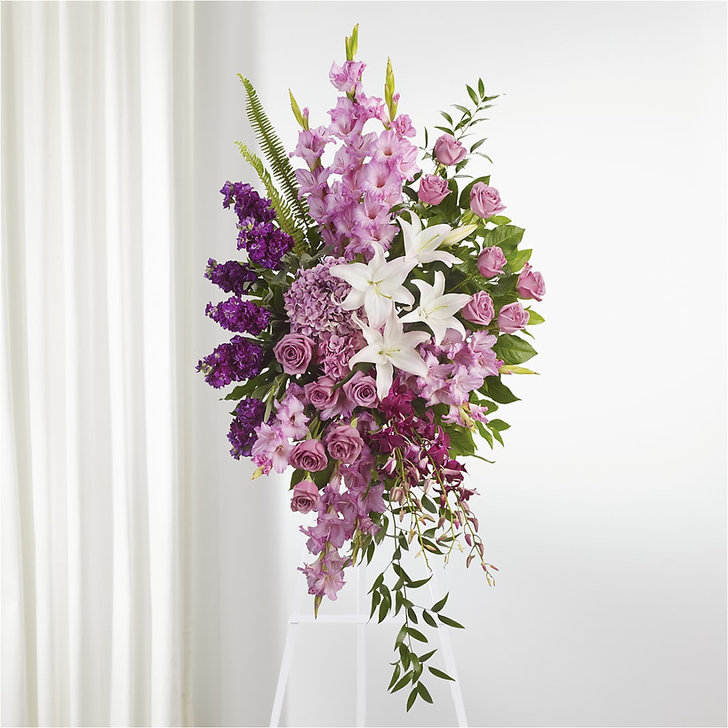 Never Alone Standing Spray – Tri-city Florist, Vista CA