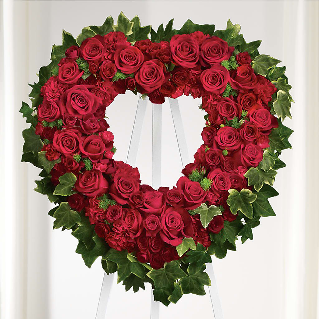 Wholehearted Standing Spray – Tri-city Florist, Vista CA