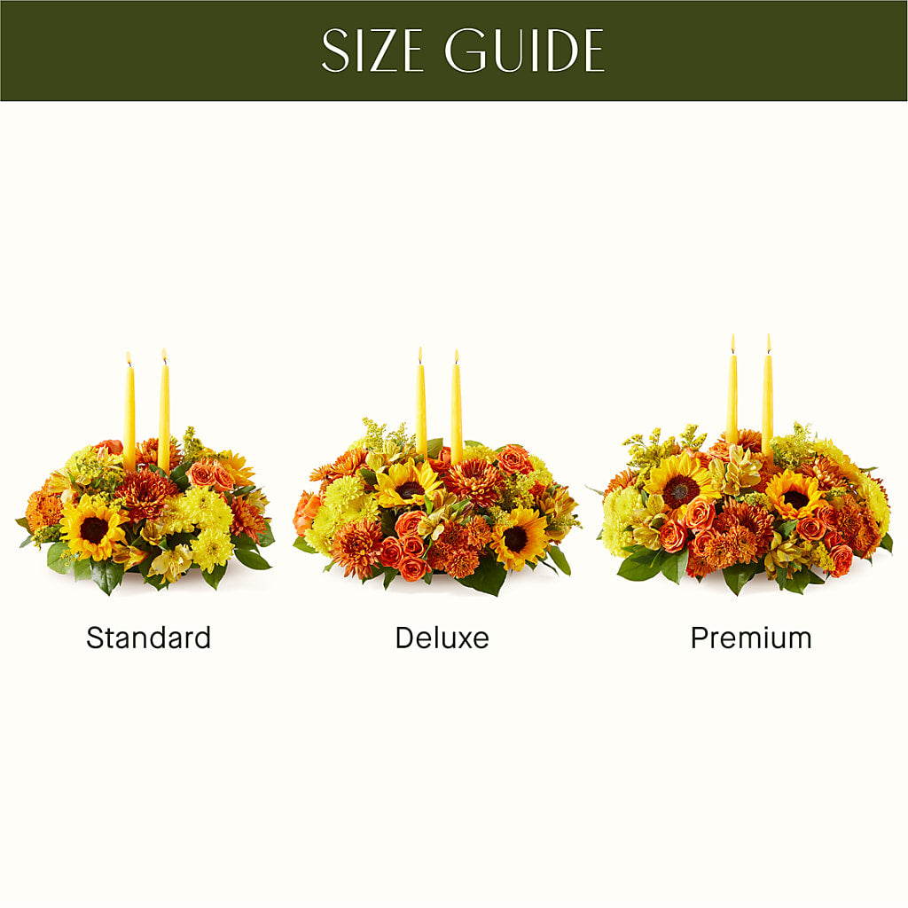 Autumn Harmony Centerpiece – Tri-city Florist, Vista CA