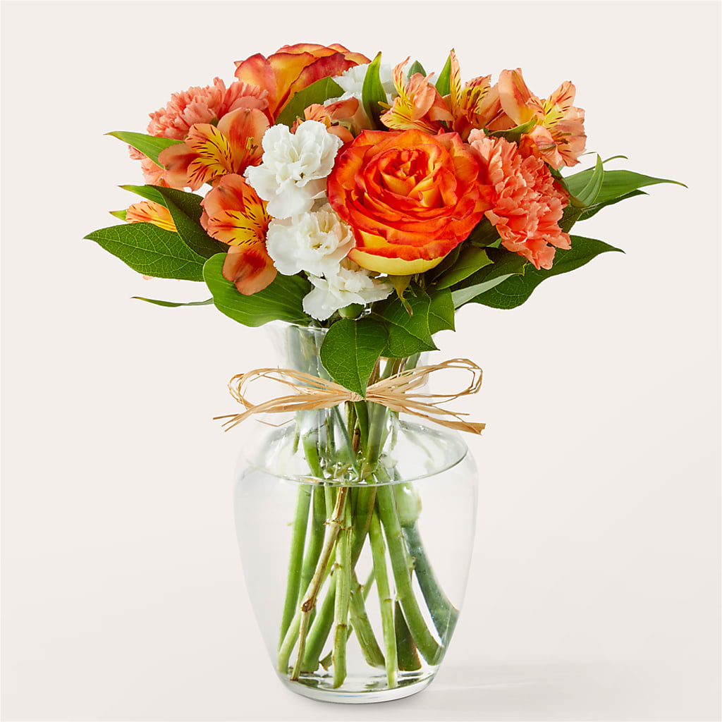 Apricot Glow Bouquet – Tri-city Florist, Vista CA
