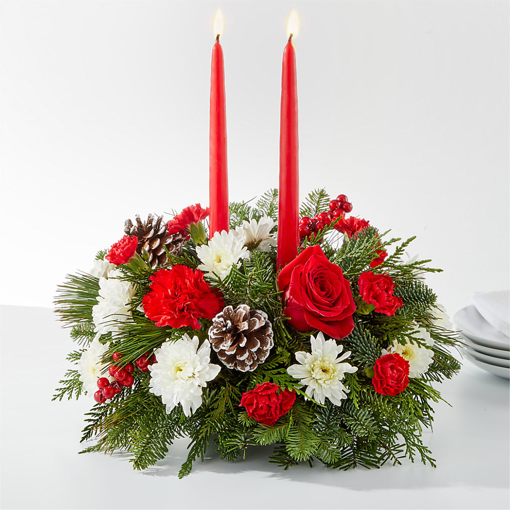 Holiday Soiree Centerpiece – Tri-city Florist, Vista CA