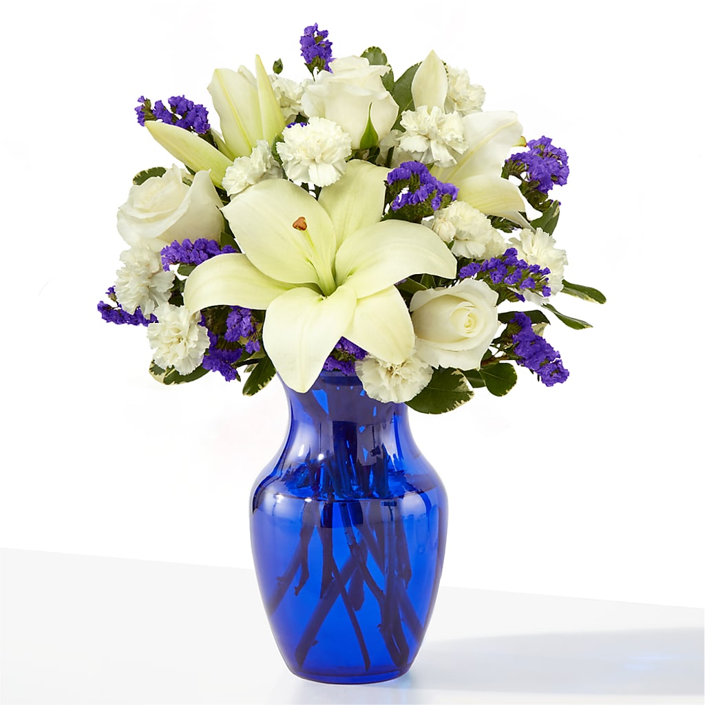 Sapphire Rush Bouquet – Tri-city Florist, Vista CA