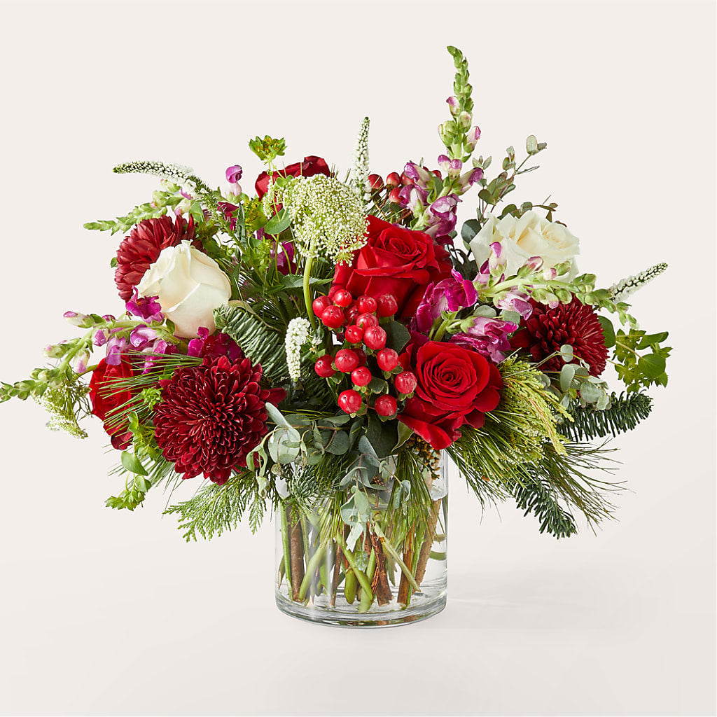 Cranberry Fizz Bouquet – Tri-city Florist, Vista CA