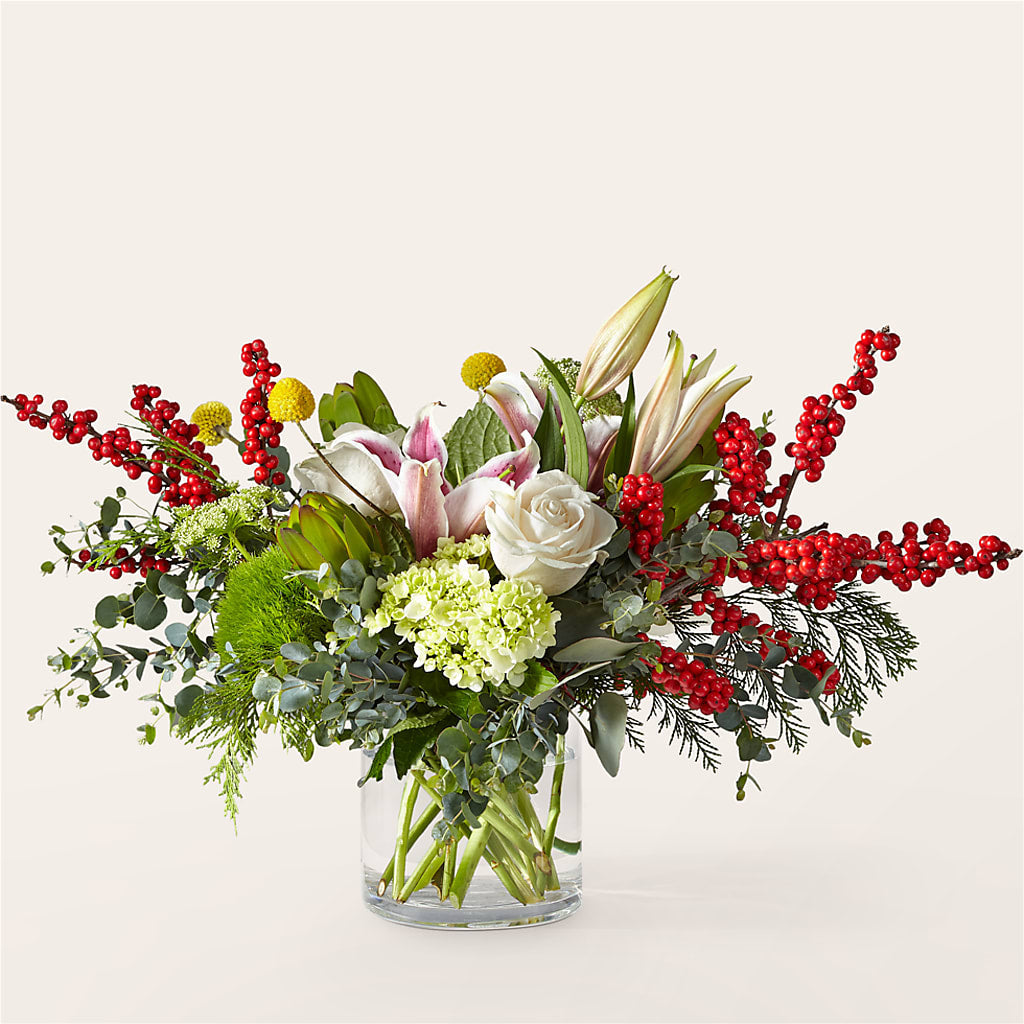 Berry & Bright Bouquet – Tri-city Florist, Vista CA