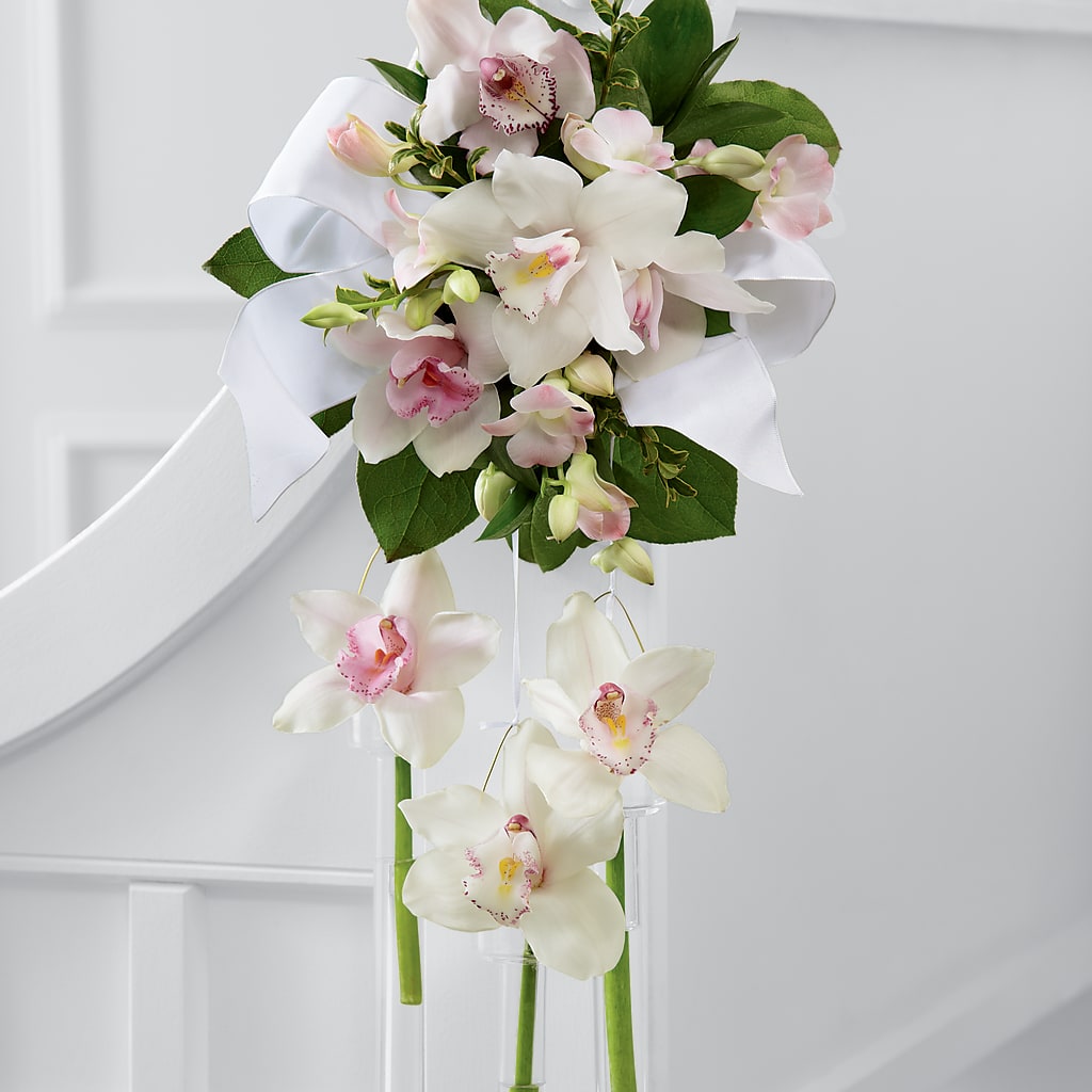 Perfect Entrance Pew Arrangement – Tri-city Florist, Vista CA
