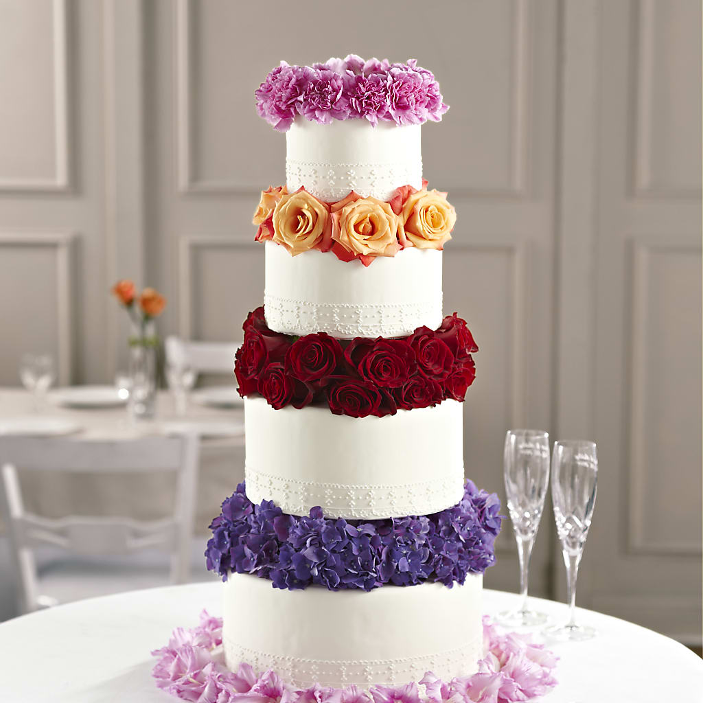 Infinite Love Cake Décor – Tri-city Florist, Vista CA