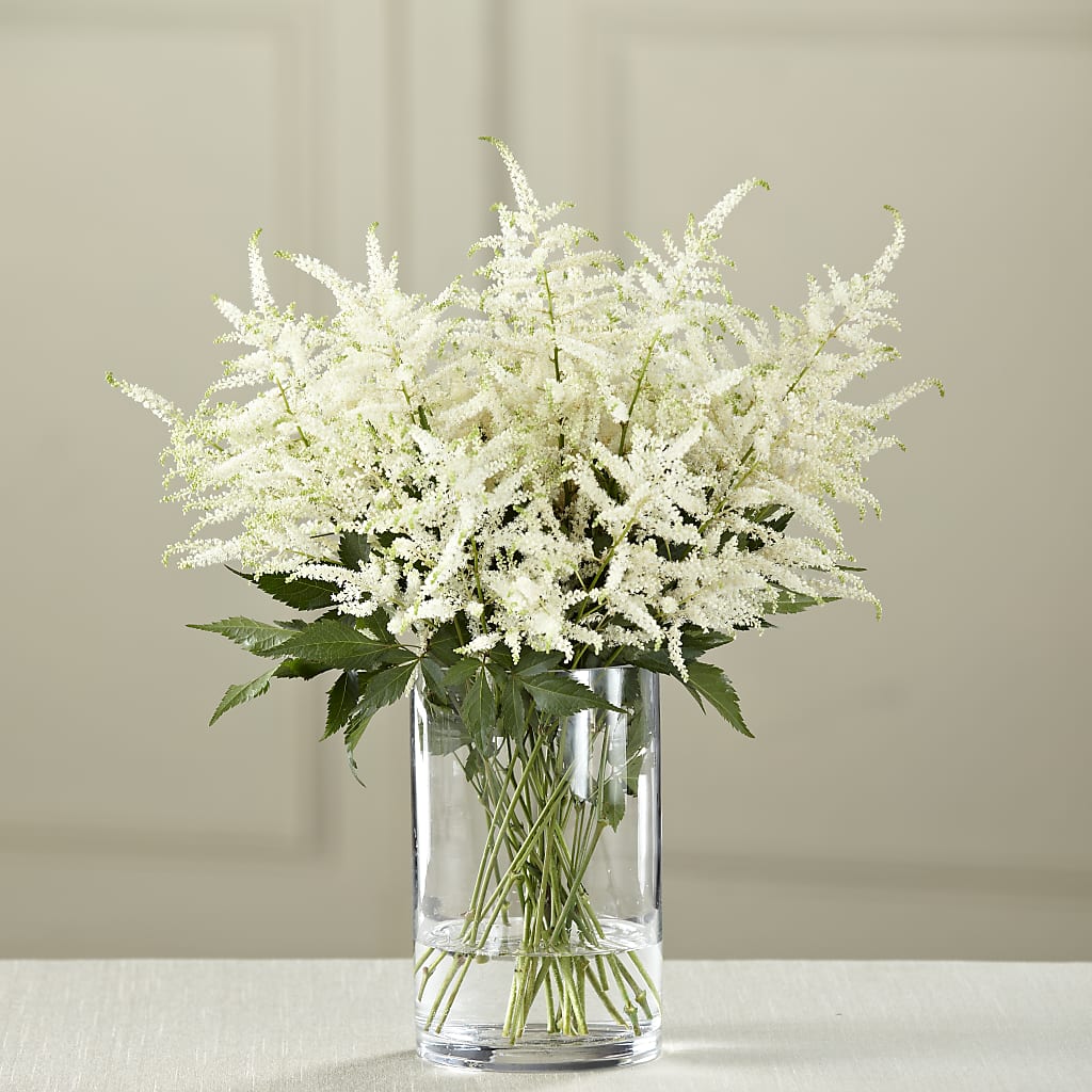 White Astilbe Bouquet – Tri-city Florist, Vista CA