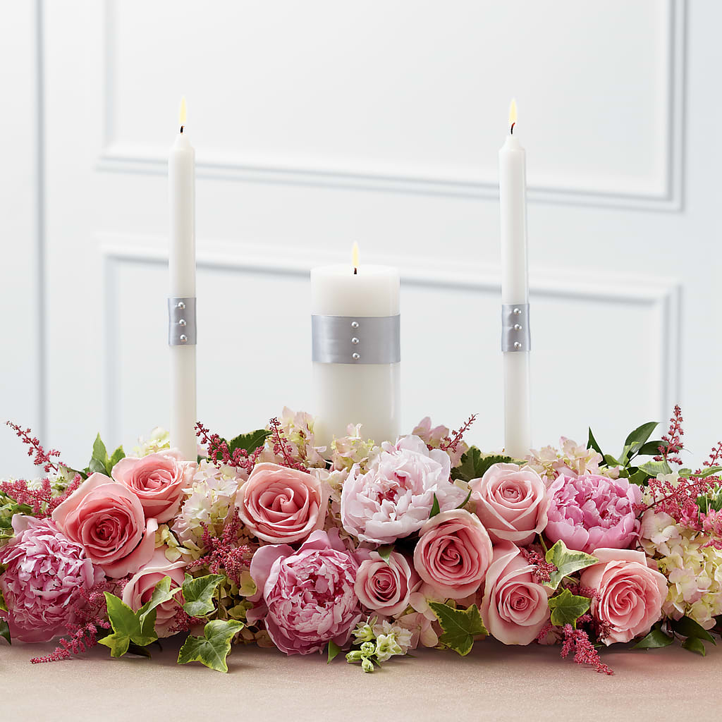 Worldwide Romance Unity Candle Arrangement – Tri-city Florist, Vista CA