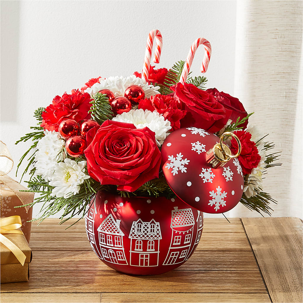 Cheer in the Air Ornament –  Tri-city Florist, Vista CA