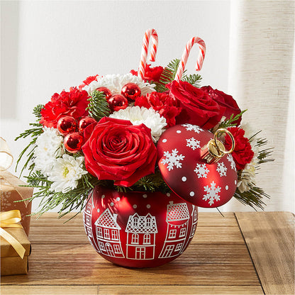 Cheer in the Air Ornament –  Tri-city Florist, Vista CA