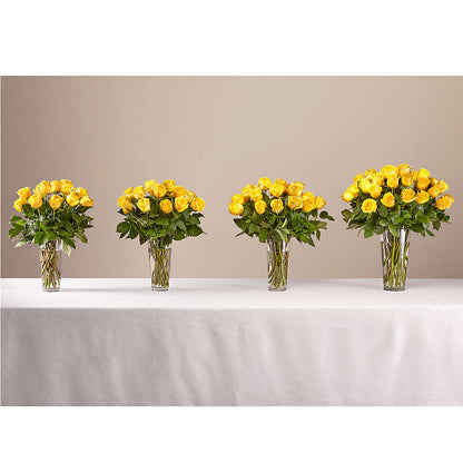 Long Stem Yellow Rose Bouquet –  Tri-city Florist, Vista CA