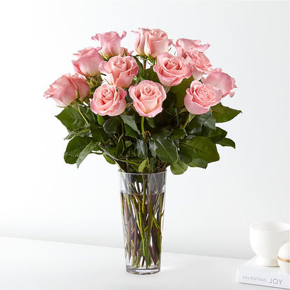 Long Stem Pink Rose Bouquet –  Tri-city Florist, Vista CA