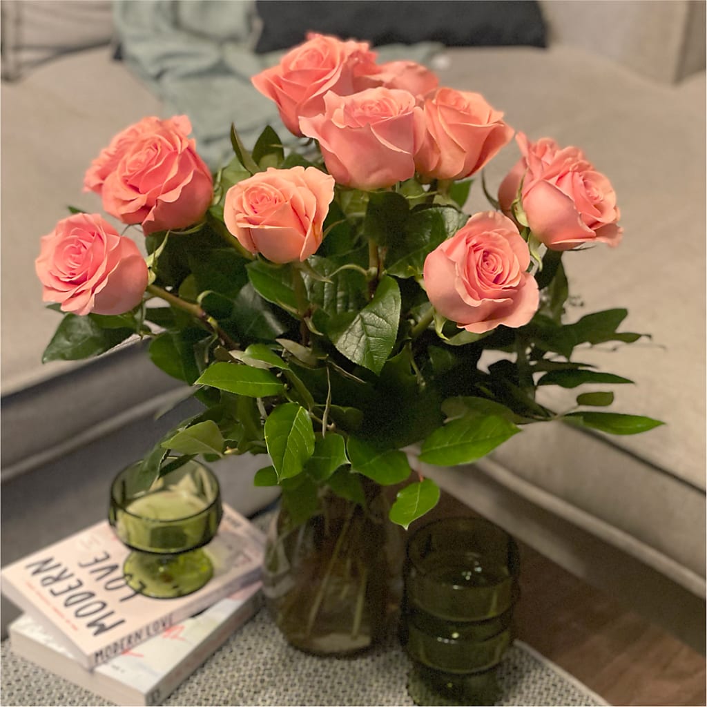 Long Stem Pink Rose Bouquet –  Tri-city Florist, Vista CA