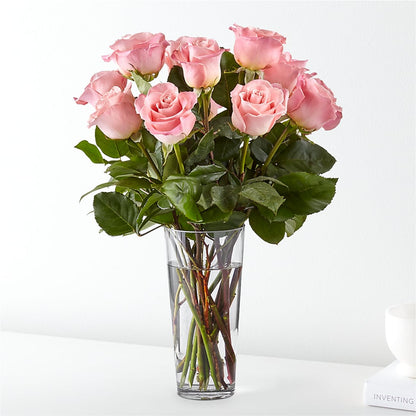 Long Stem Pink Rose Bouquet –  Tri-city Florist, Vista CA