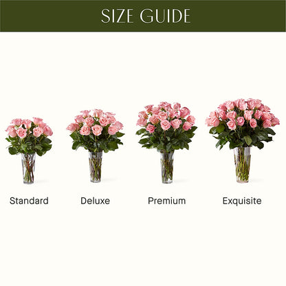Long Stem Pink Rose Bouquet –  Tri-city Florist, Vista CA