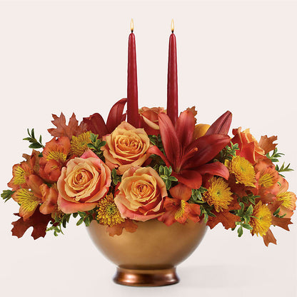 Harvest Table Centerpiece –  Tri-city Florist, Vista CA